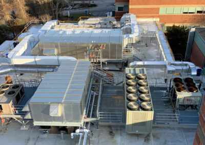 Hvac Units On Roof Of Building