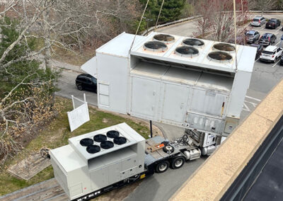 Big Hvac Units On Truck