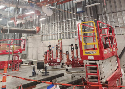 Hydralic Ladder In Warehouse