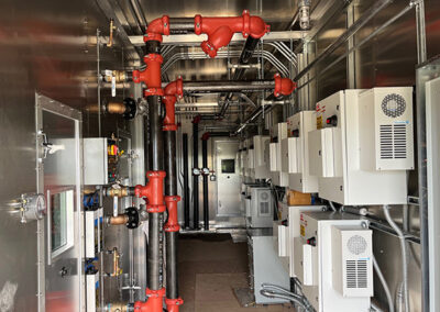 Piping And Units In Hallway