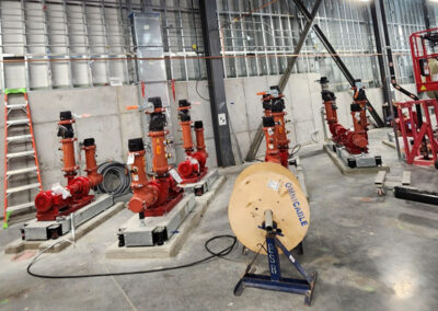 Piping In Utility Building