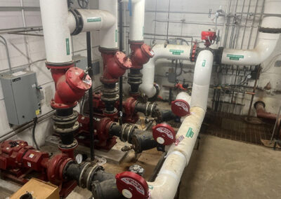 White Red Black Piping
